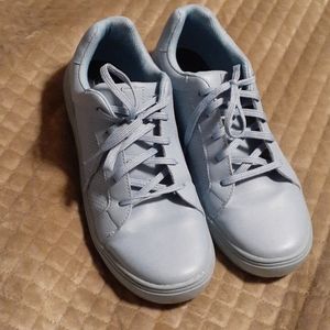 Sky blue sneakers